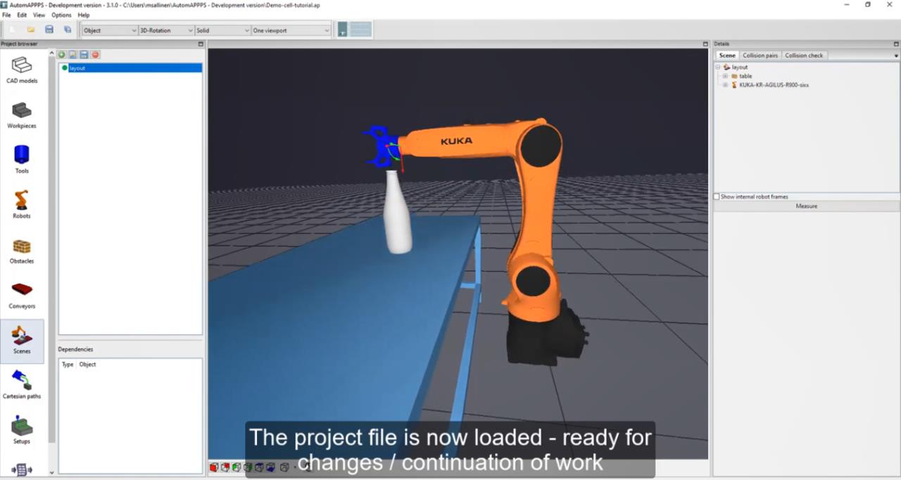 0.1、AUTOMAPPPS機器人編程教程-如何在Automappps中加載項目